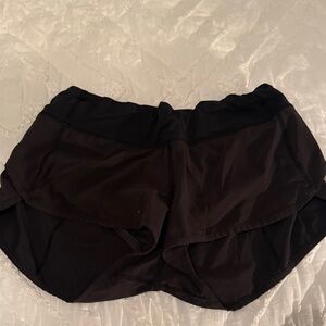 lululemon athletica Black Athletic Shorts